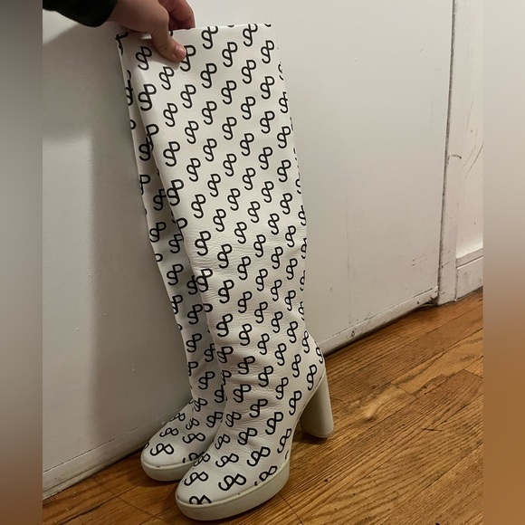 Ssense exclusive saks potts x ecco boots - Picture 1 of 6